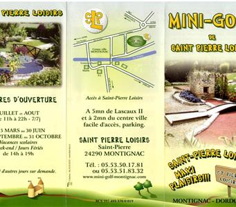 Mini-Golf à Montignac proche du Château Hôtel 3 étoiles Restaurant La Fleunie à Condat-sur-Vezere proche des Grottes de Lascaux et Sarlat en Dordogne - Périgord Noir