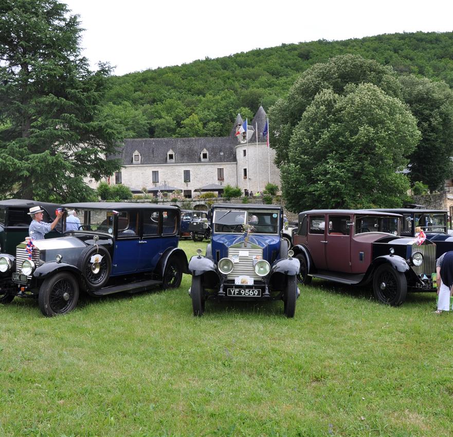 Rolls-Royce Enthusiast's club au chateau - Château la fleunie